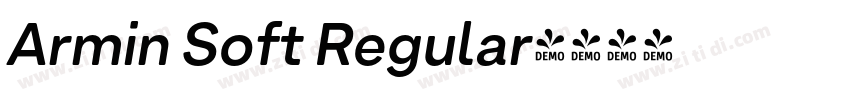 Armin Soft Regular字体转换